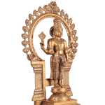 Brass Tirupati Balaji Lord Venkateshwara Idol | 22" Engraved Masterpiece | 12.5kg with Prabhavali Frame | Temple Grade Art | Jaipurio